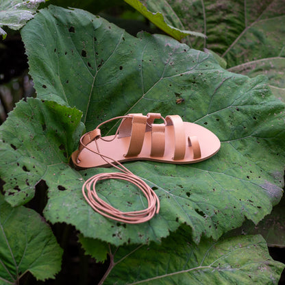 Athanasia Sandals - Strappyr Sandals - PROÉLEFSI
