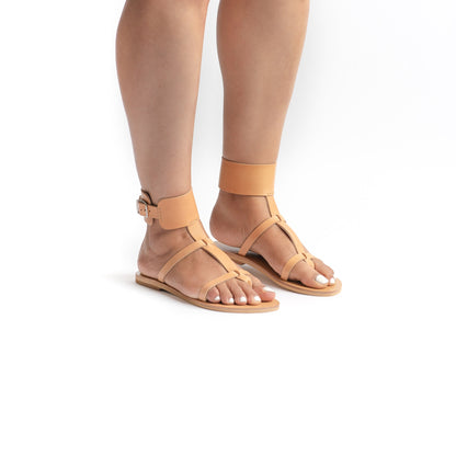 Athena Sandals - Womens Flats - PROÉLEFSI
