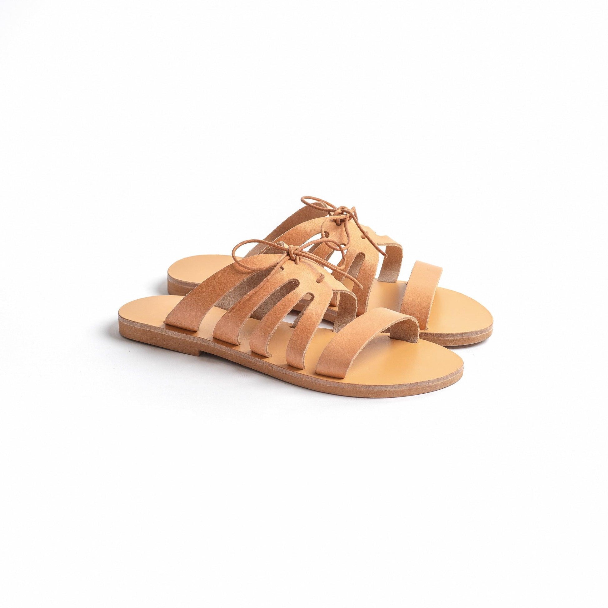 Chloe Sandals - Leather Sandals for Women - PROÉLEFSI