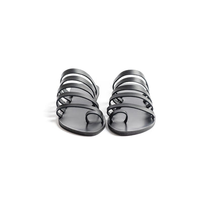 Harmonia Sandals - Flat Slide Sandals - PROÉLEFSI