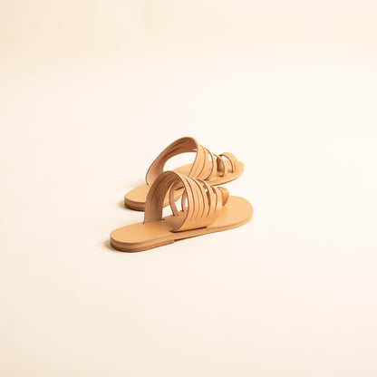 Helen Sandals - Flat Slippers for Women - PROÉLEFSI