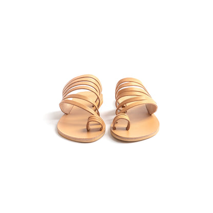 Helen Sandals - Flat Slippers for Women - PROÉLEFSI
