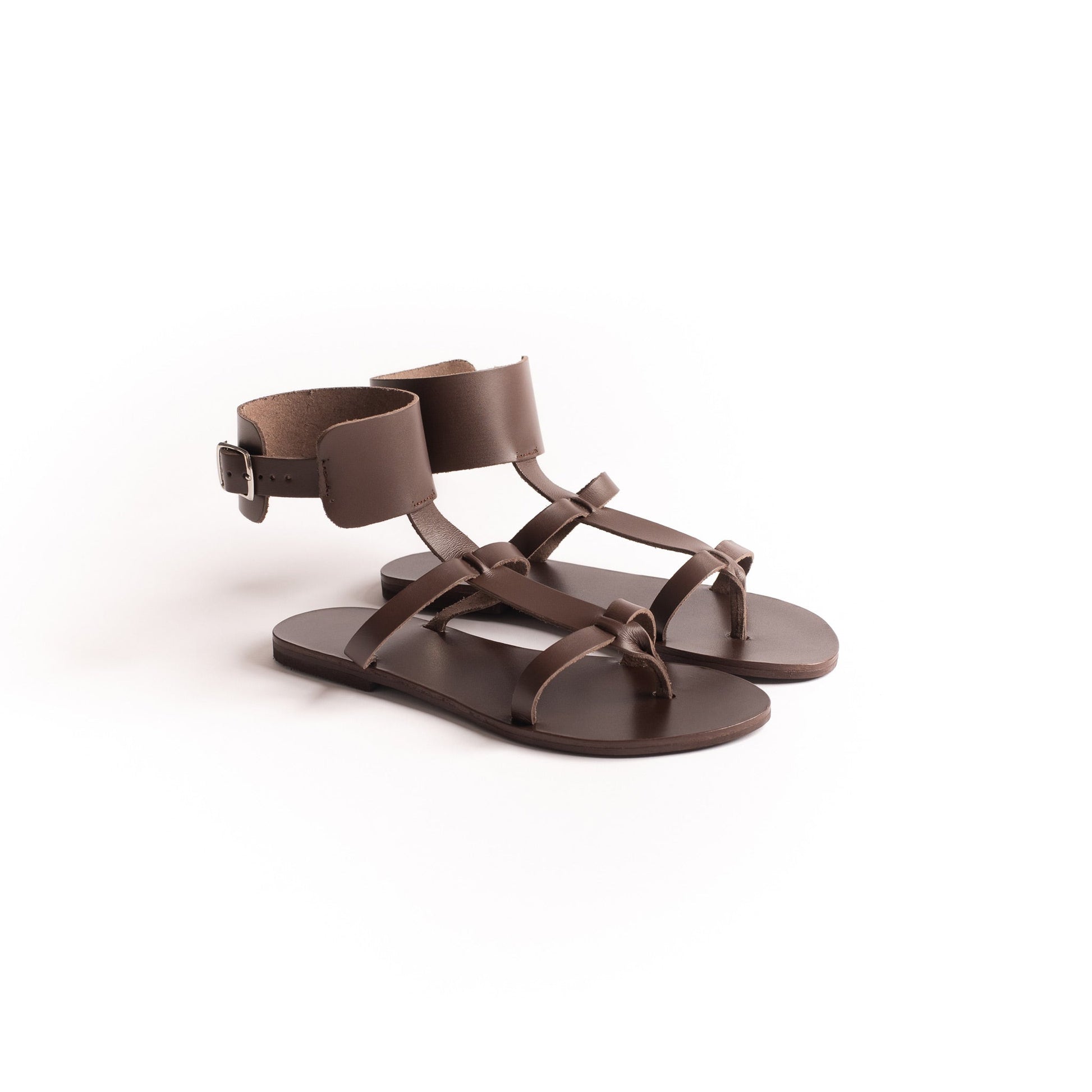 Athena Sandals - Leather Sandals for Women - PROÉLEFSI