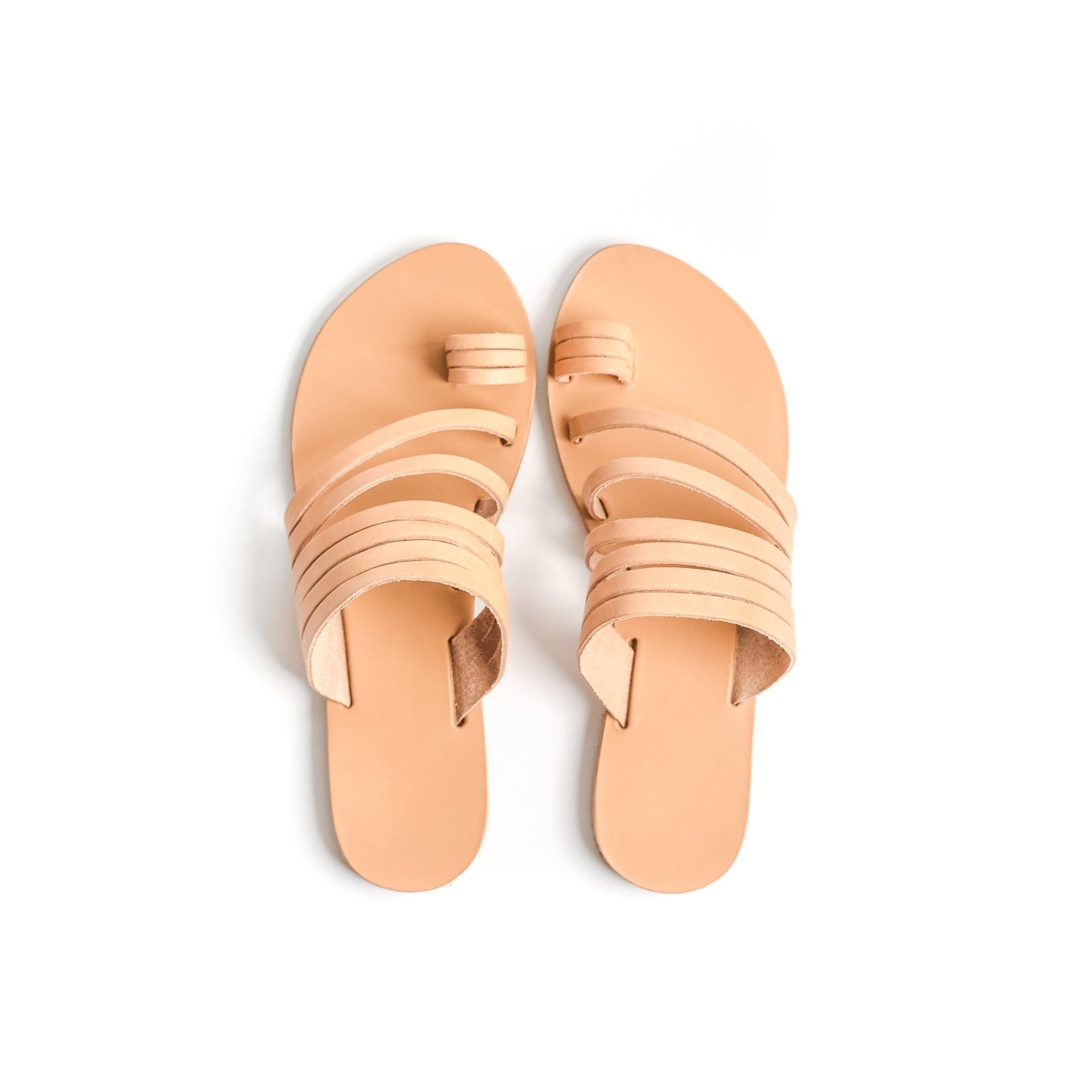 Womens Flat Slide Sandals, Summer Fashion Sandals, Comfy Style Open Toe Two  Strap Slip On Flat Sandals Warm-weather Favorite - Walmart.com