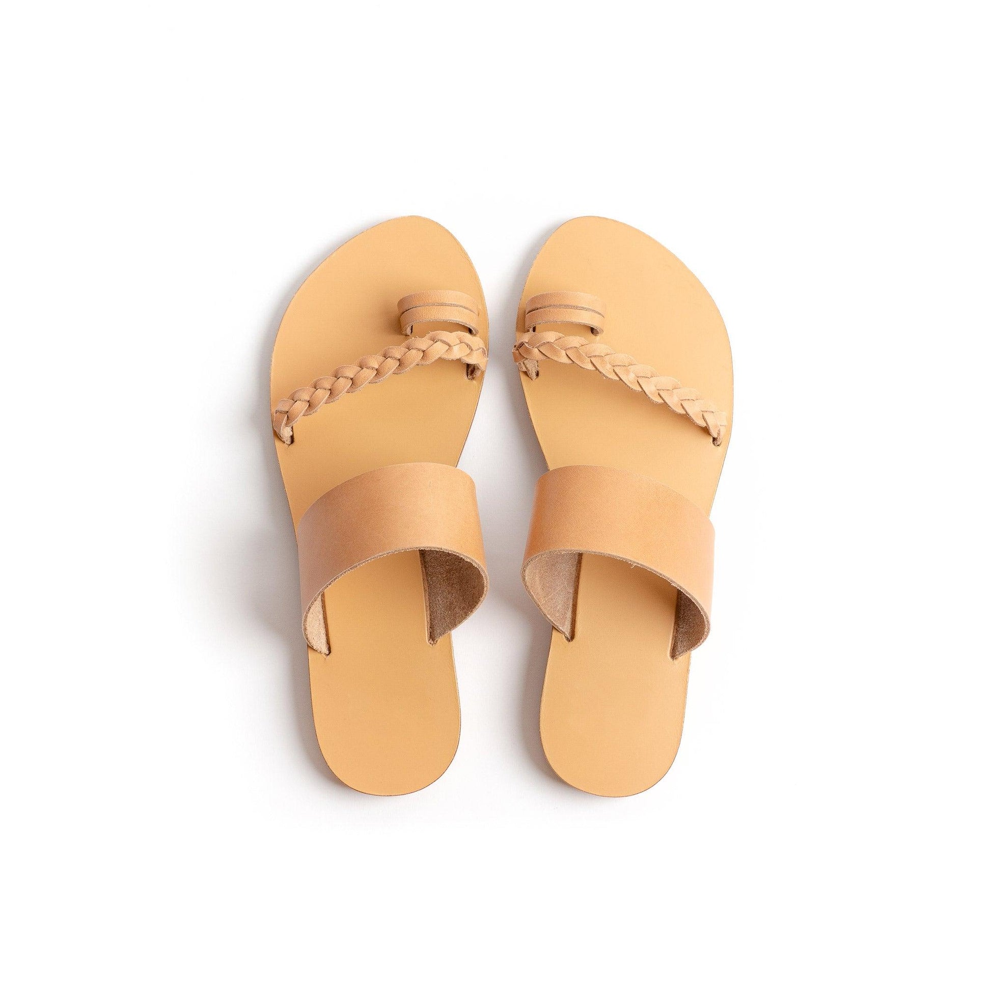 Irene Sandals - Leather Sandals for Women - PROÉLEFSI