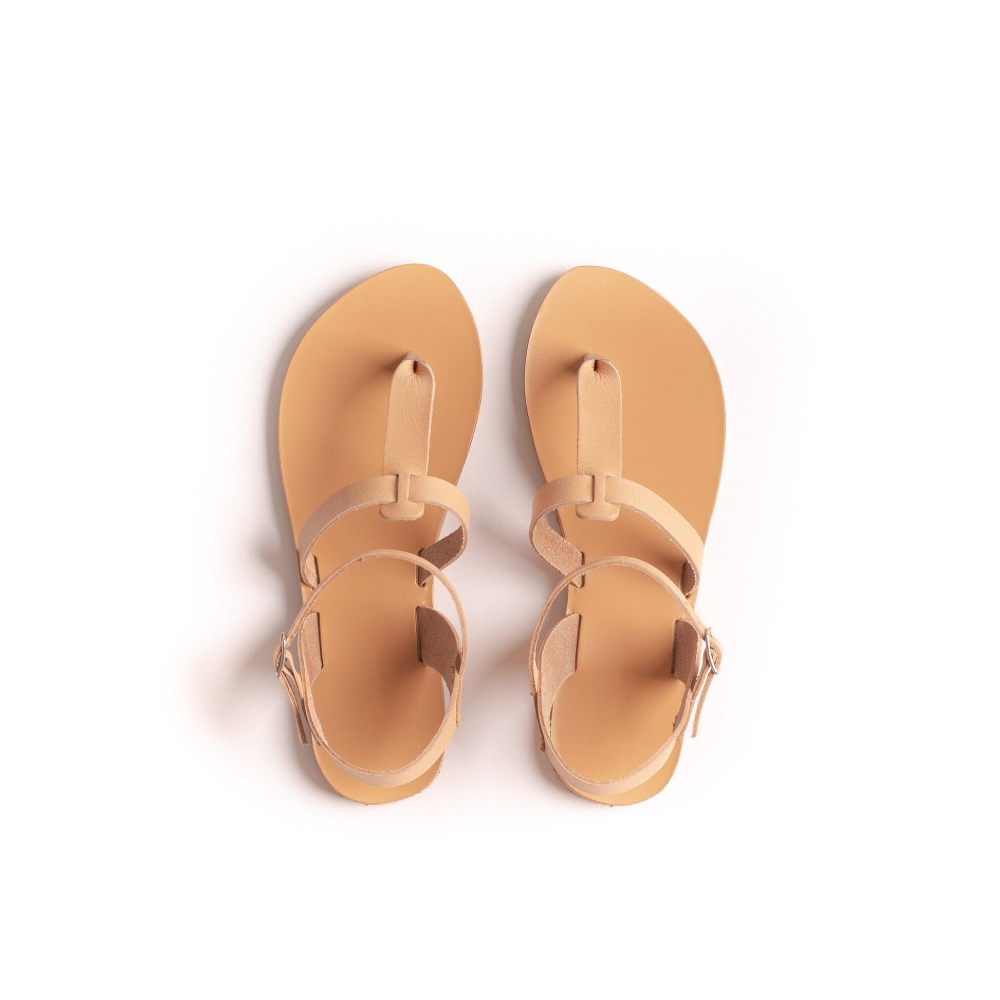 Sophia Sandals - Women's Black Flat Sandals - PROÉLEFSI
