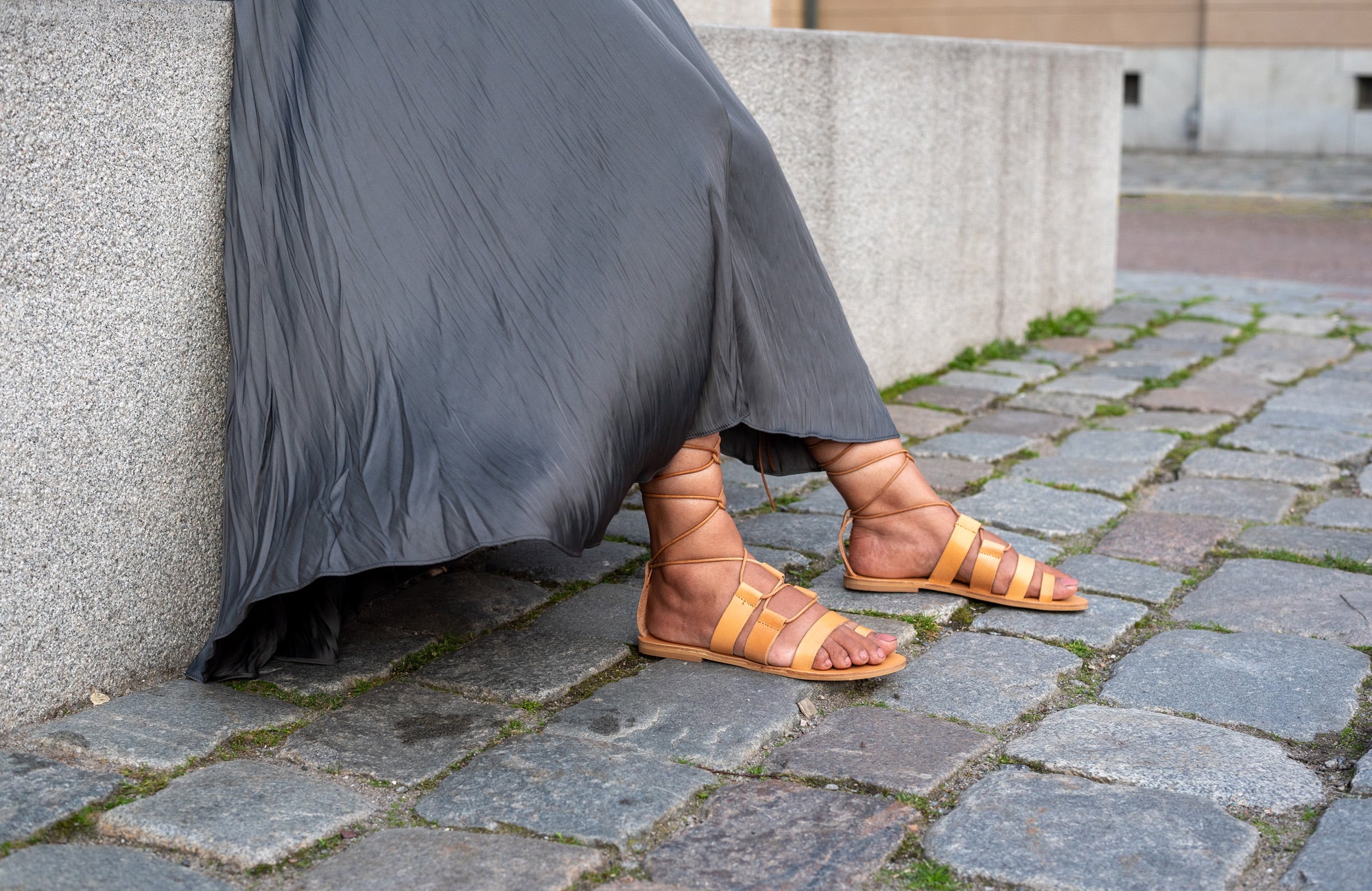 Women Gladiator Sandals | Greek Leather Sandals for Women - PROÉLEFSI